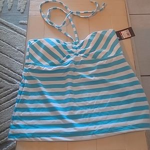 Mossimo swim top, size M, NWT